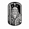 Wikingerkrieger – Nordisch inspirierter Dog-Tag Anhänger