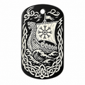 Wikingerschiff – Nordisch inspirierter Langschiff-Dog-Tag