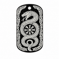 Jörmungandr – Midgardschlange Dog-Tag