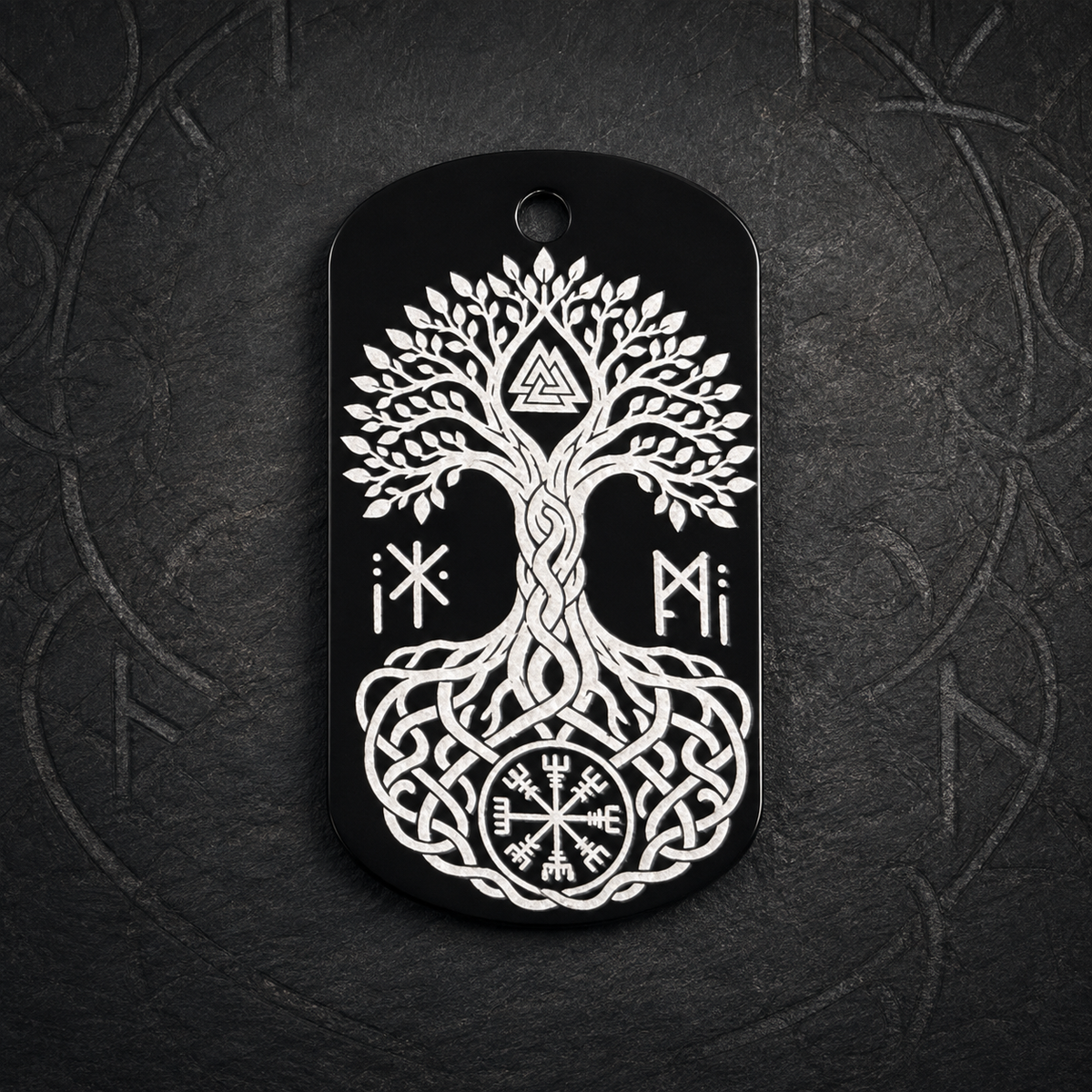 Yggdrasil – Weltenbaum Dog-Tag