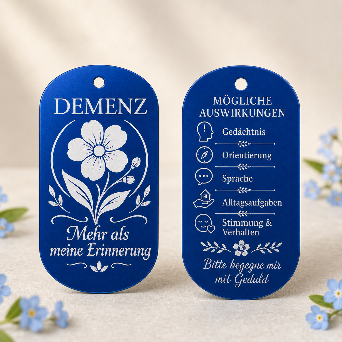 Demenz Awareness Anhänger