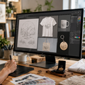 Designservice für unsere Merchandiseartikel