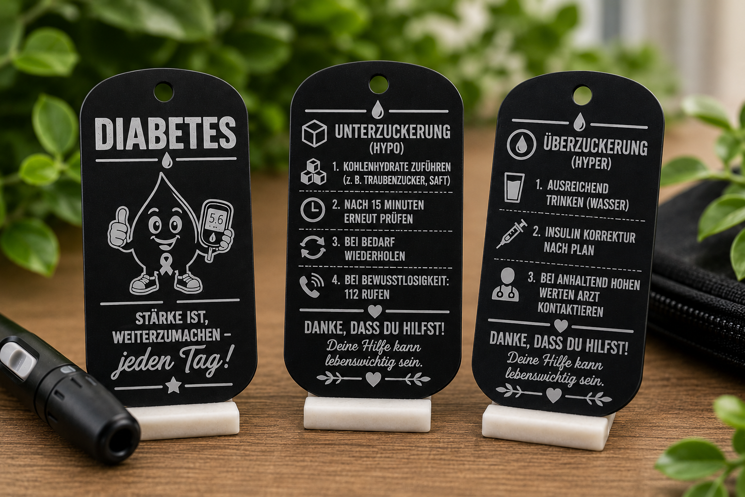 Diabetes Awareness Anhänger