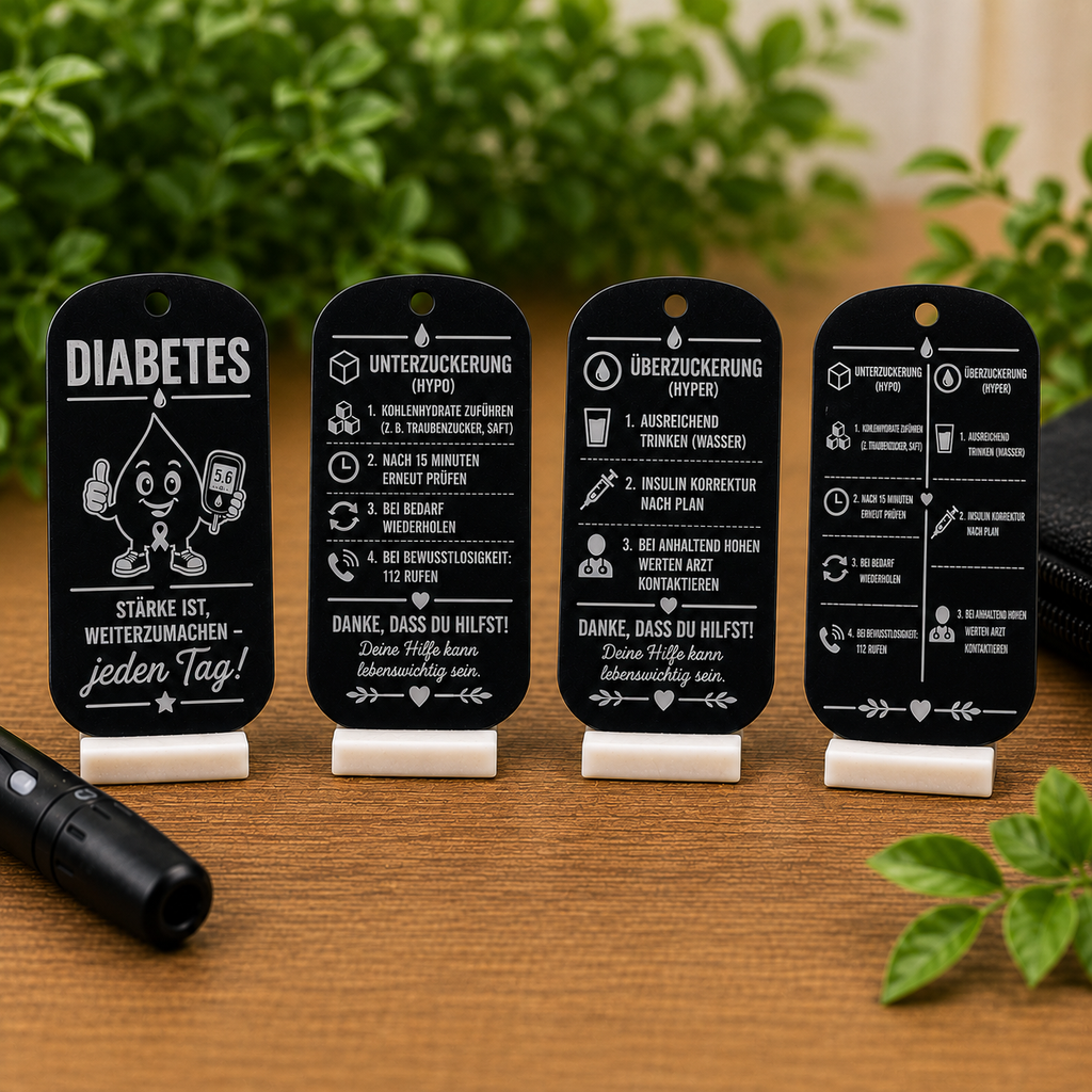 Diabetes Awareness Anhänger