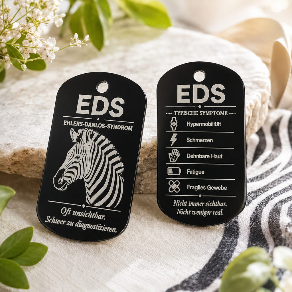EDS - Ehlers-Danlos-Syndrom Awareness Anhänger