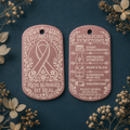 Endometriose Awareness Anhänger