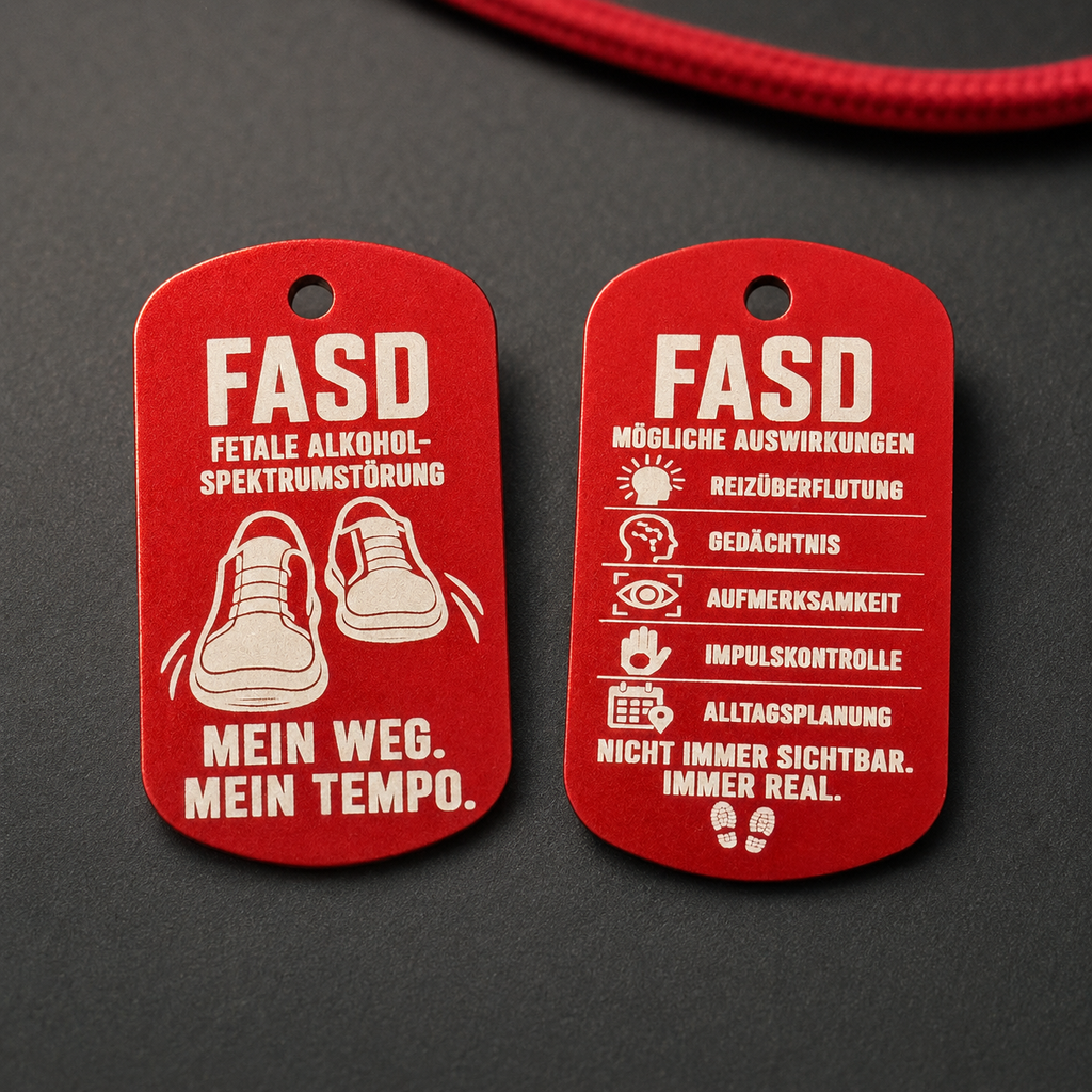 FASD Awareness Anhänger