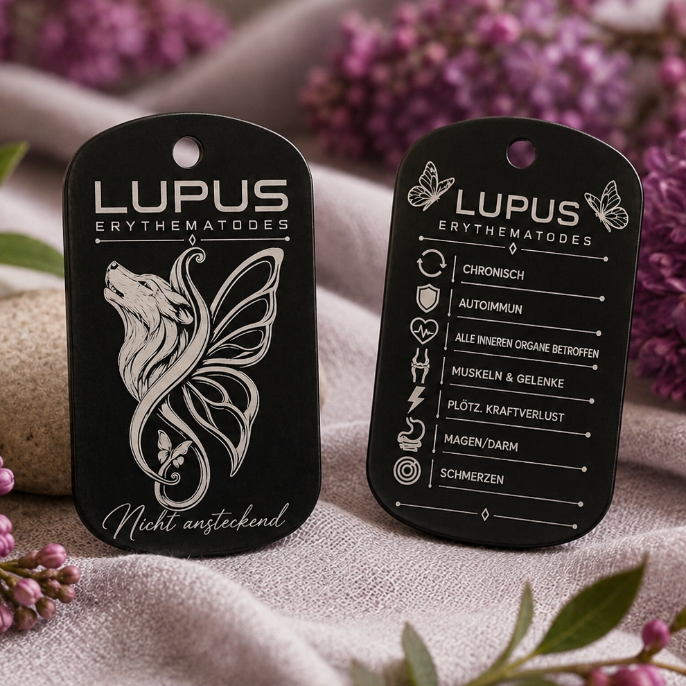 Lupus Erythematodes Awareness Anhänger