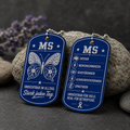 Multiple Sklerose (MS) Awareness Anhänger