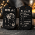 Migräne Awareness Anhänger