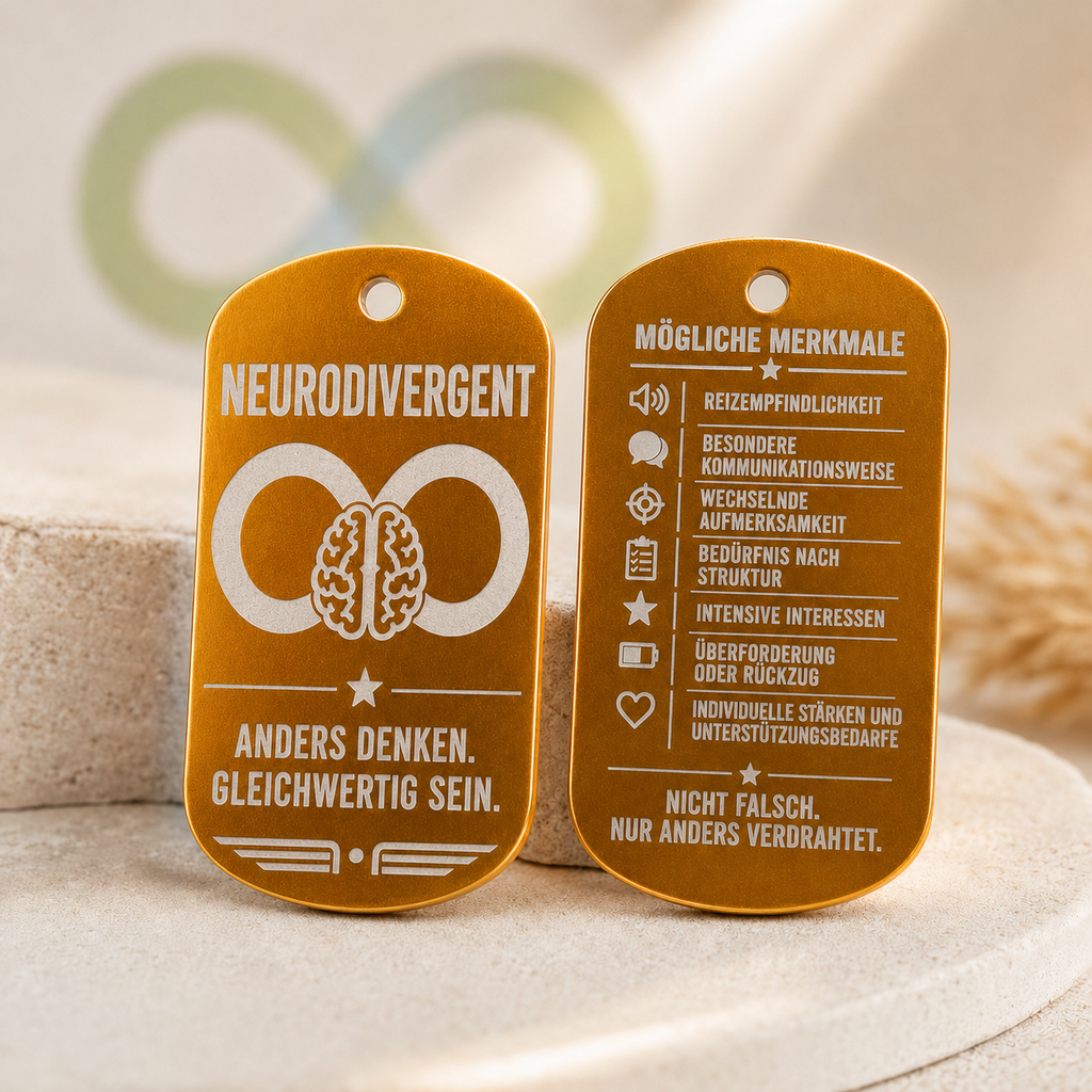 Neurodivergent Awareness Anhänger