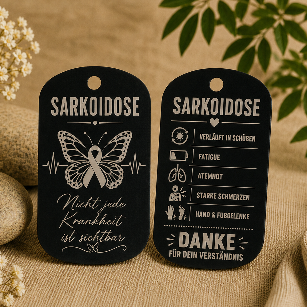 Sarkoidose Awareness Anhänger