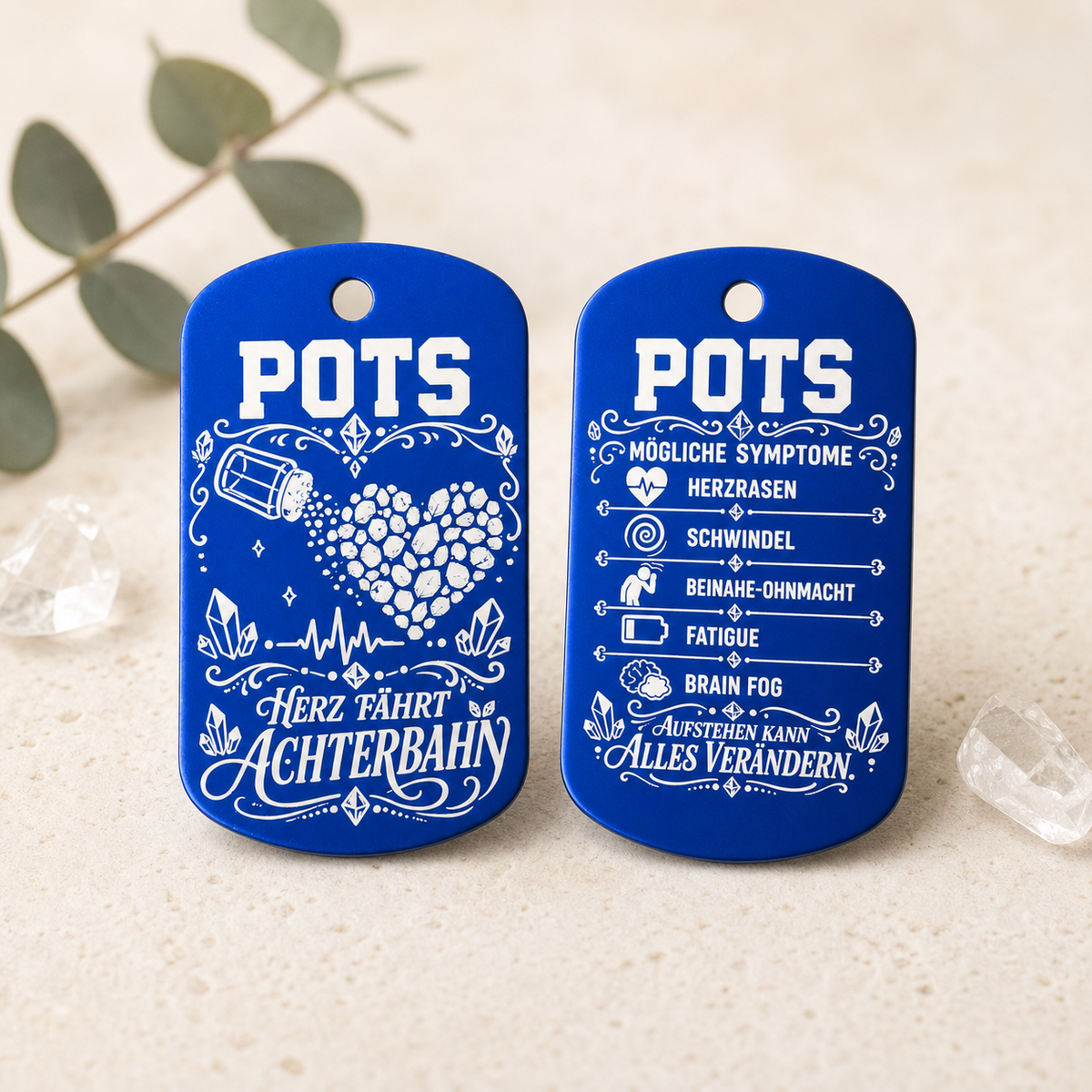 POTS Awareness Anhänger
