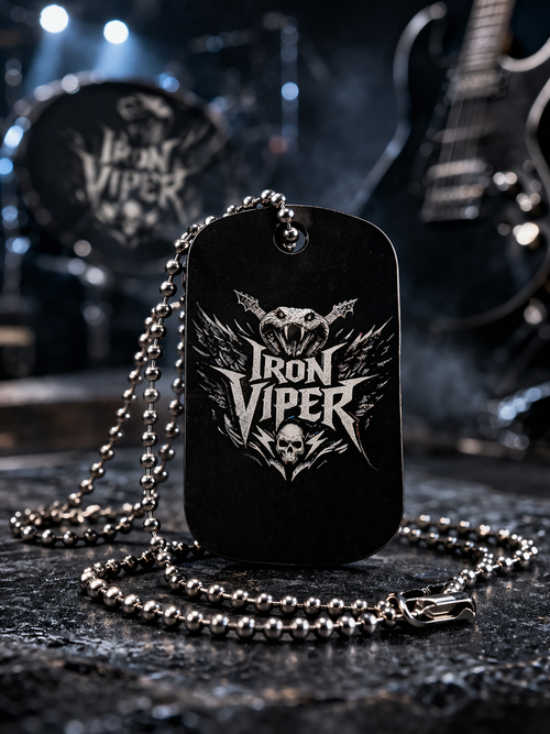 DogTag-Anhänger aus Aluminium - für Merchandise, Werbung oder persönliches Geschenk